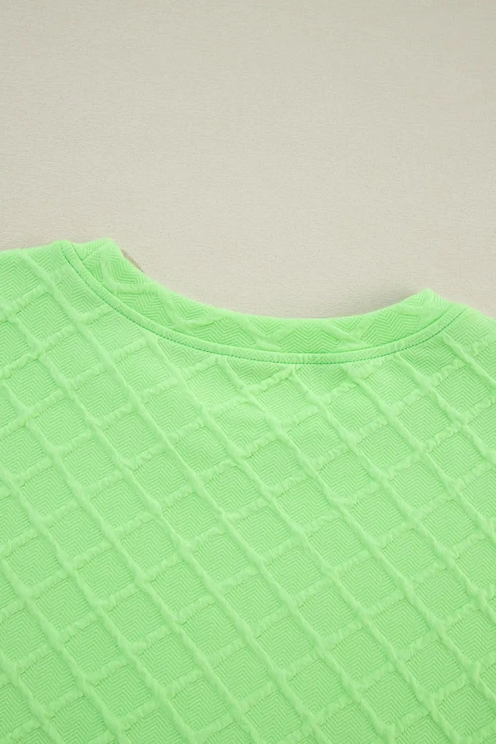 Light green checkered lounge set - Love Salve